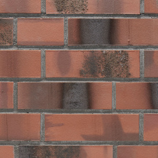 Плитка для стен и фасадов  Brickwerk 654 Flammenrot
