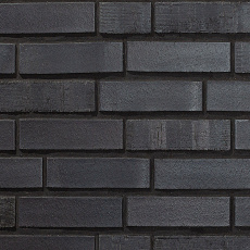 Плитка для стен и фасадов  Klinker Brick WK15 Schwarz-bunt Edelglanz
